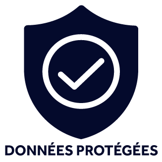 Logo données protégées