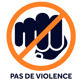 Logo pas de violence